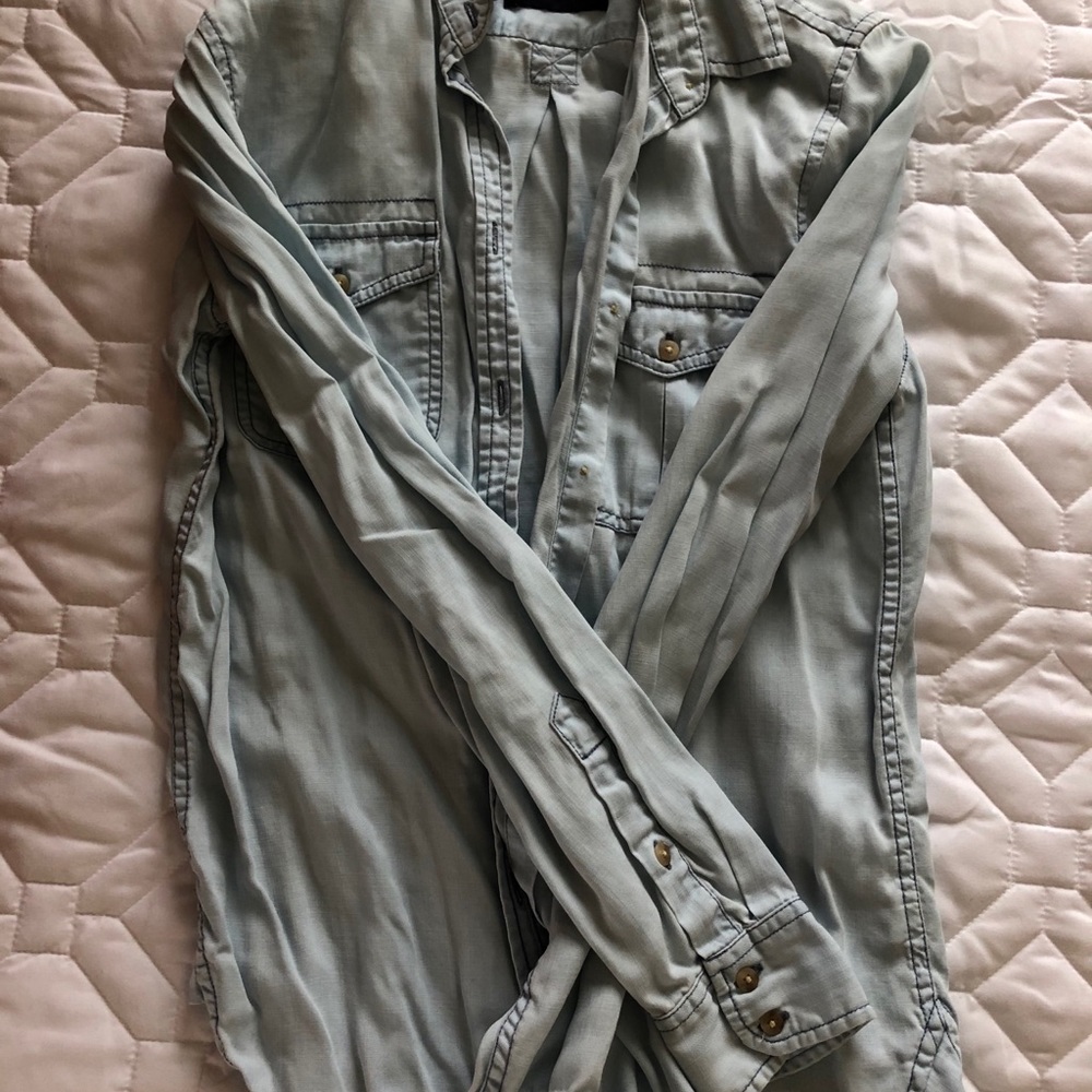 american eagle soft jean shirt